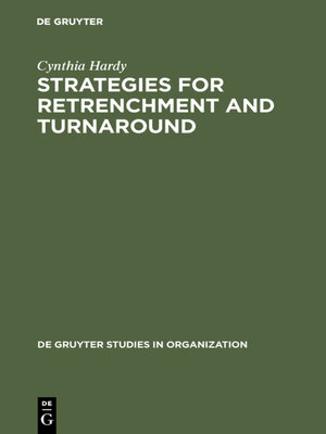 cover image of Strategies for Retrenchment and Turnaround